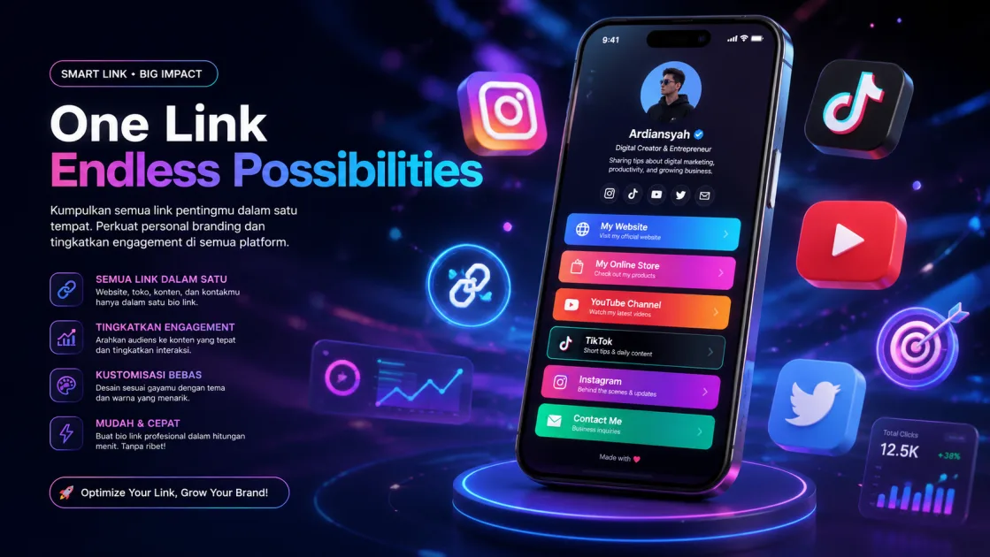 10 Tools Bio Link Terbaik 2026: Panduan Lengkap Gratis dan Berbayar untuk Content Creator dan Bisnis