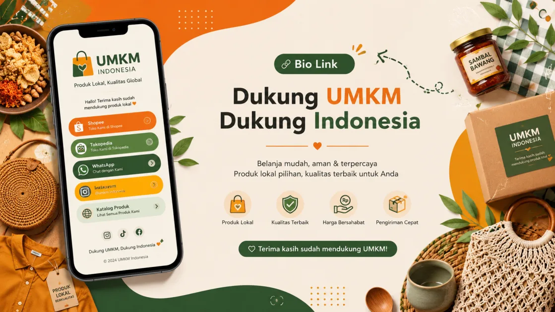 Kegunaan Bio Link untuk UMKM: Jualan Makin Laris!